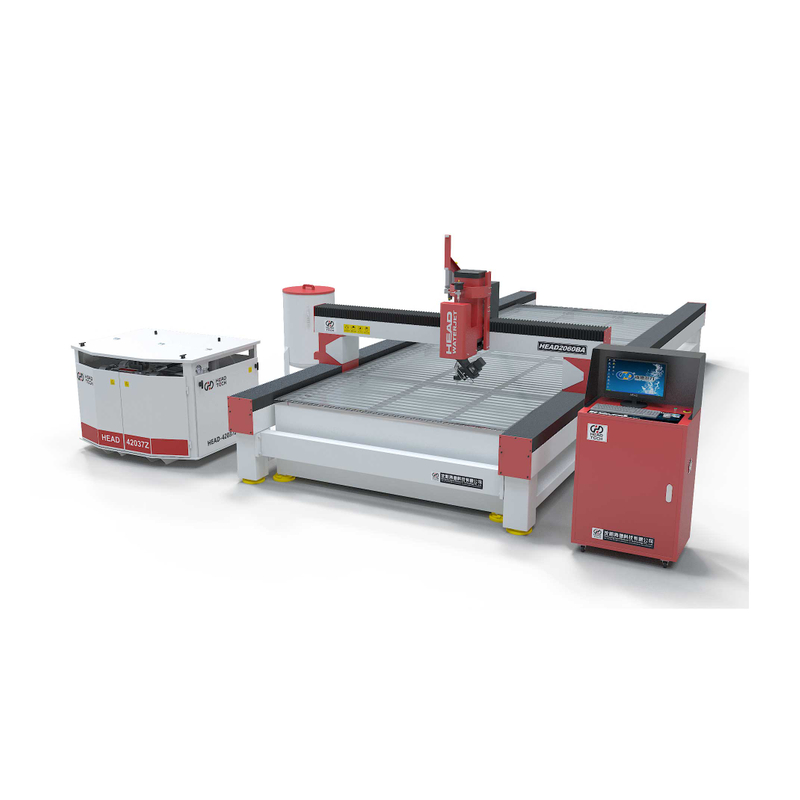 2000*6000mm Kıt Tipi WaterJet Kesme Makinesi 